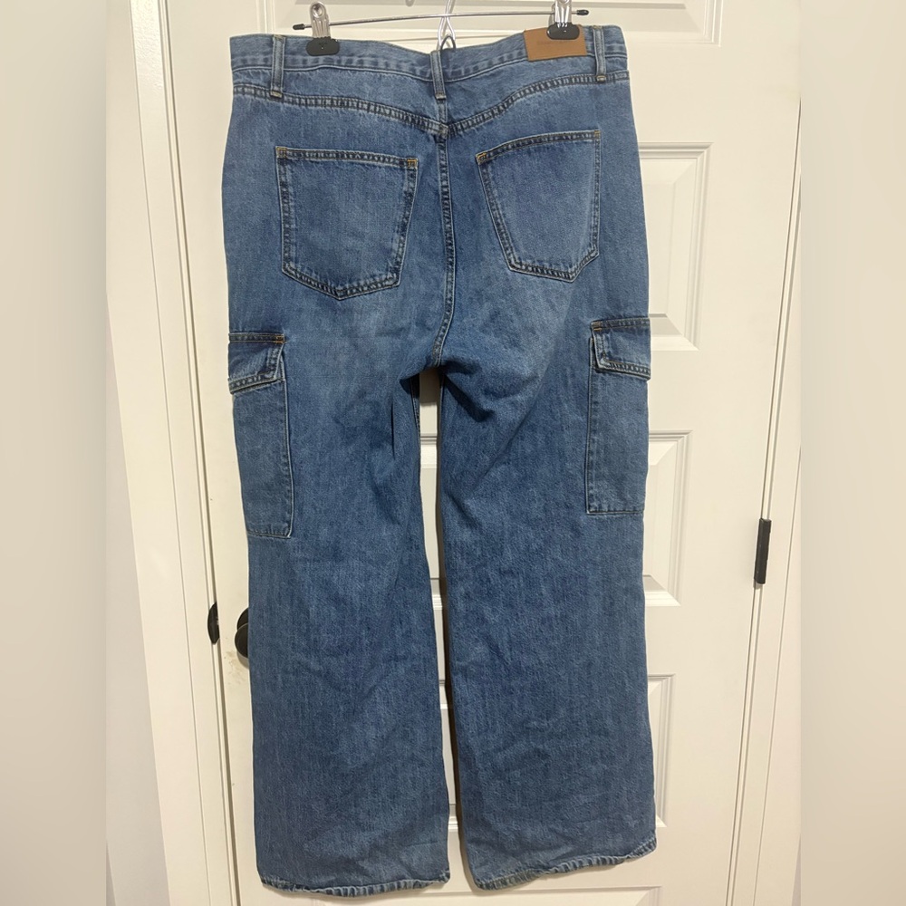 Esqualo Cargo Jeans Size 14 - Picture 2 of 5